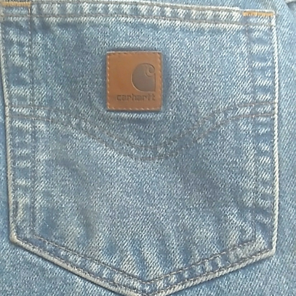 Carhartt Relaxed Fit Light Blue Jeans NWOT 30 X 30 - Picture 6 of 15